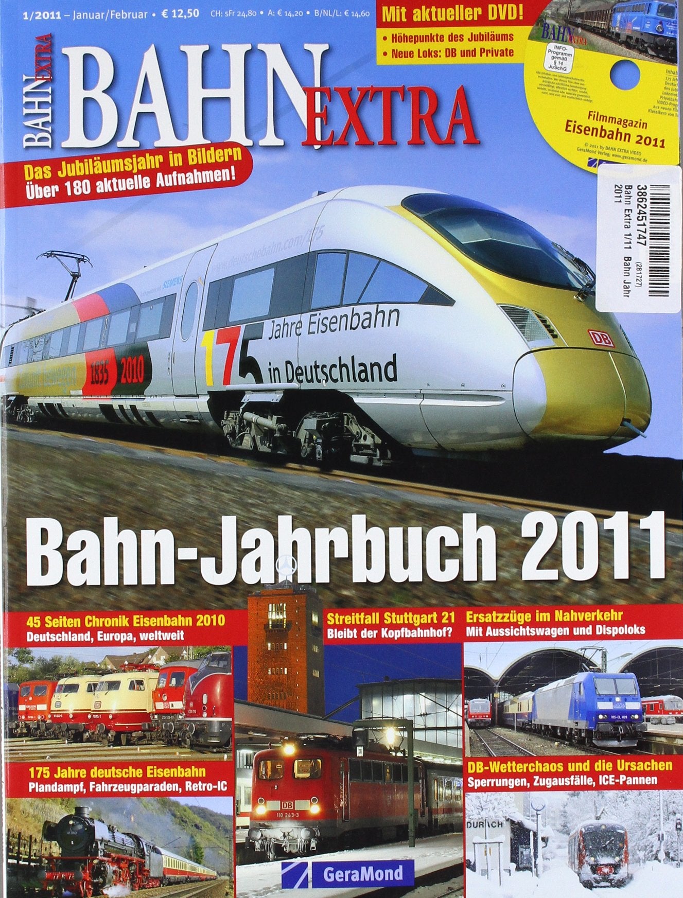 Bahn Extra 1/11 Bahn Jahrbuch 2011 Books