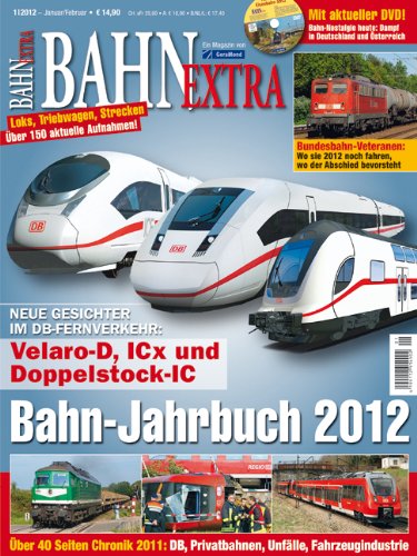 Bahn Extra 1/12 Bahn Jahrbuch 2012 Books