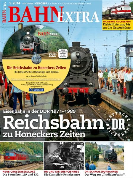 Bahn Extra 5/14: Reichsbahn zu Honeckers Zeiten: Eisenbahn in der DDR 1971-1989 Leisure, Home & Garden
