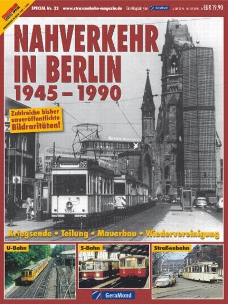 SM Nahverkehr Berlin 1945-1990: Berliner Schienennahverkehr 1945-1990 Leisure, Home & Garden