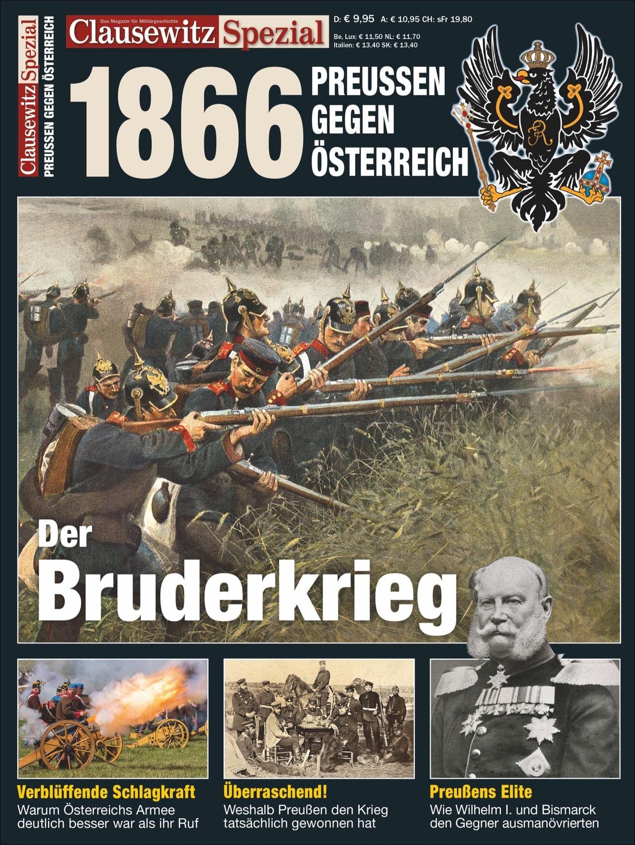 Der Deutsche Krieg 1866: Clausewitz Spezial 24 Politics & History