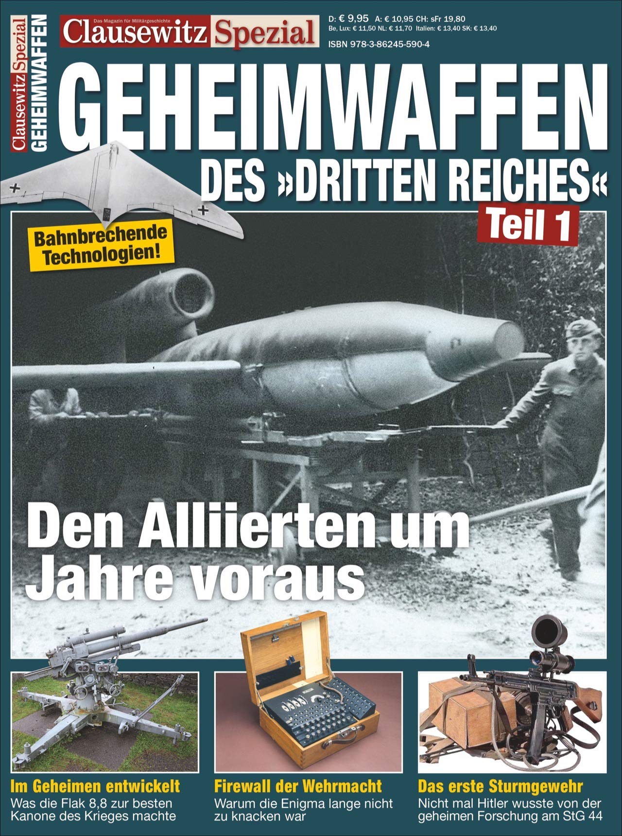 Geheimwaffen des Dritten Reiches: Clausewitz Spezial 25 Hobbies & Crafts