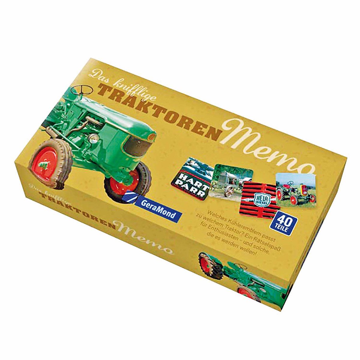Welches Typenschild gehört zu welchem Traktor-Oldtimer? Ein kniffliger Spiel- und Rätselspaß für alle Schlepperfans. Das Memo-Spiel, ein Rätselspaß für Jung und Alt! Leisure, Home & Garden