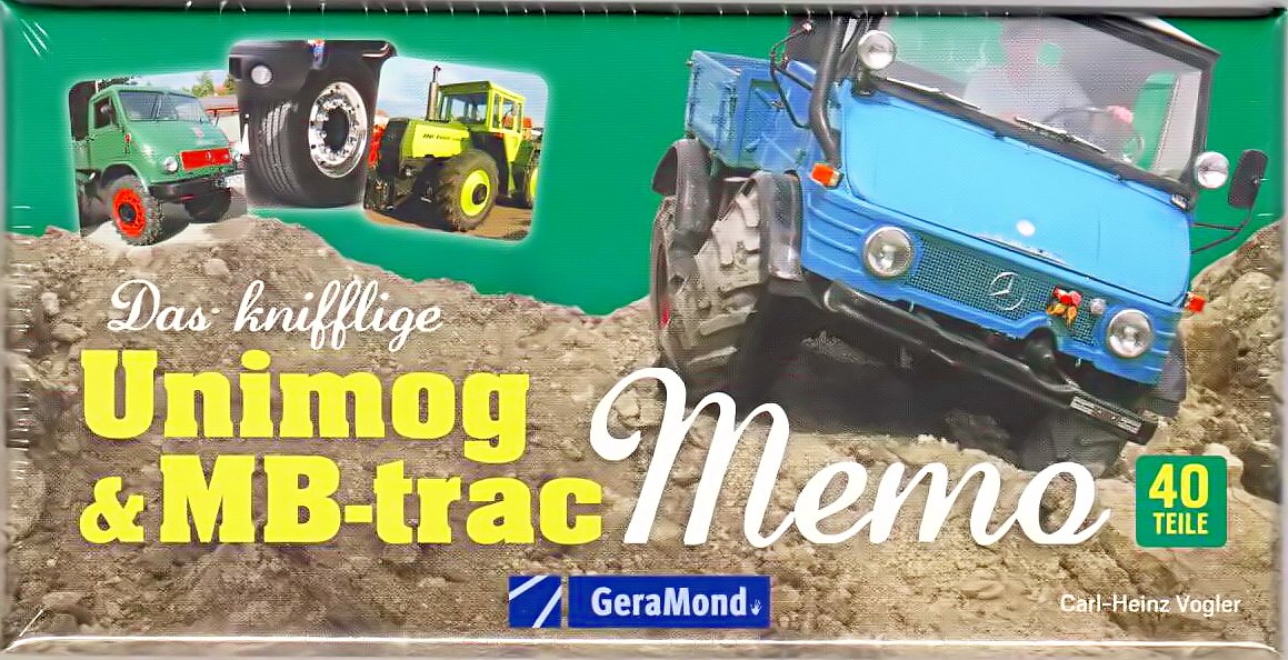 Das knifflige Unimog- und MB-trac-Memo Leisure, Home & Garden
