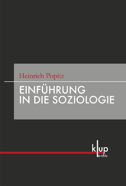Einführung in die Soziologie (Archiv) Law