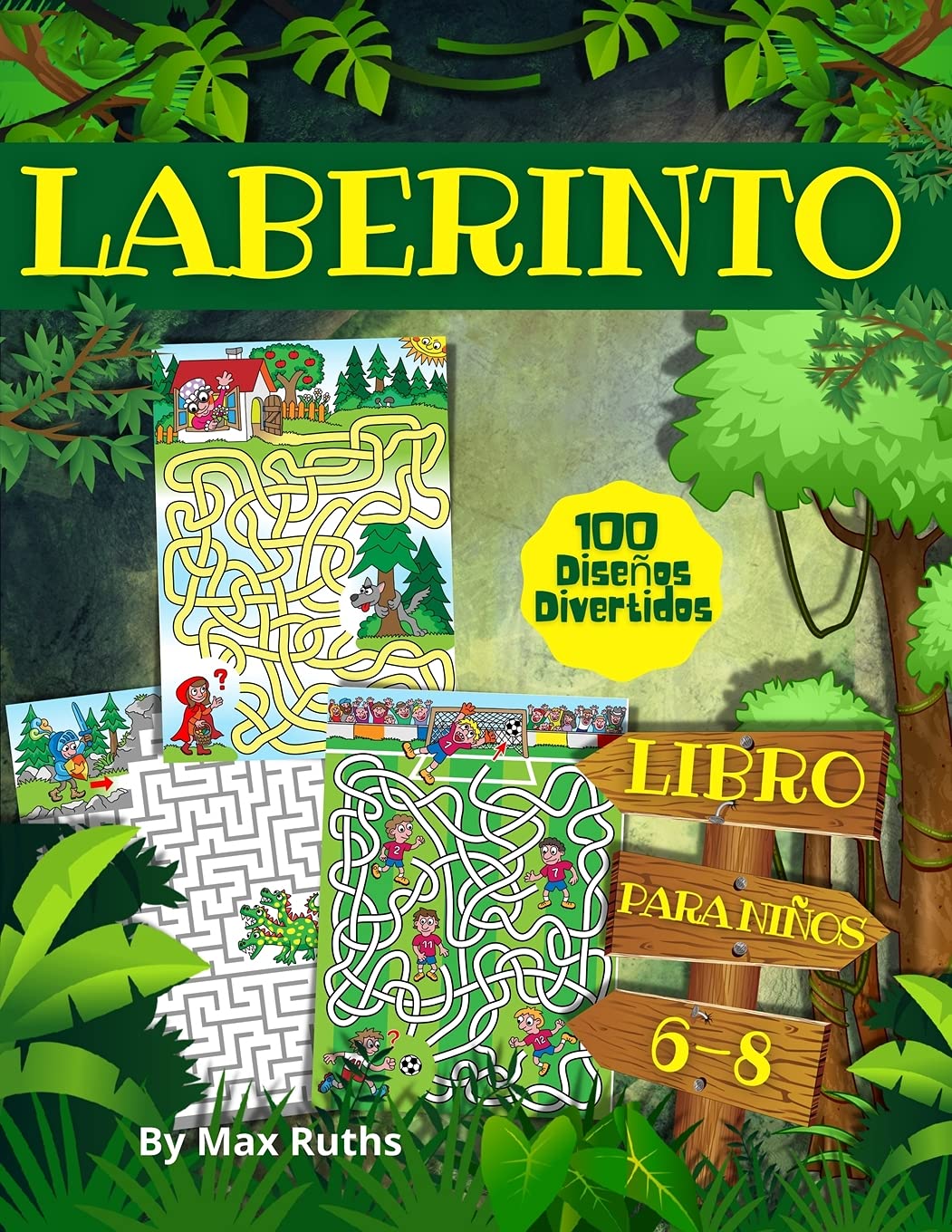 Product Image: LABERINTO Libro Para niños 6-8
