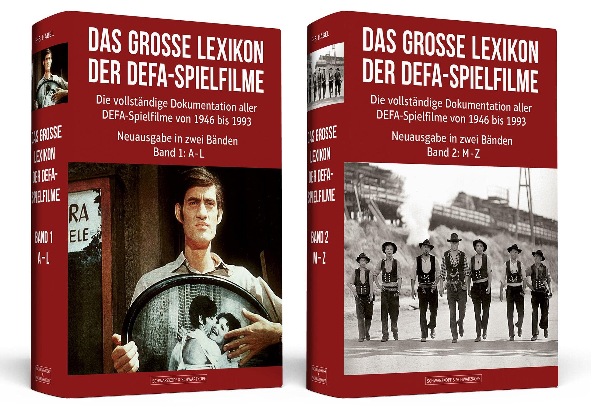 Das große Lexikon der DEFA-Spielfilme: Die vollständige Dokumentation aller DEFA-Spielfilme von 1946 bis 1993 Erweiterte Neuausgabe in zwei Bänden Books