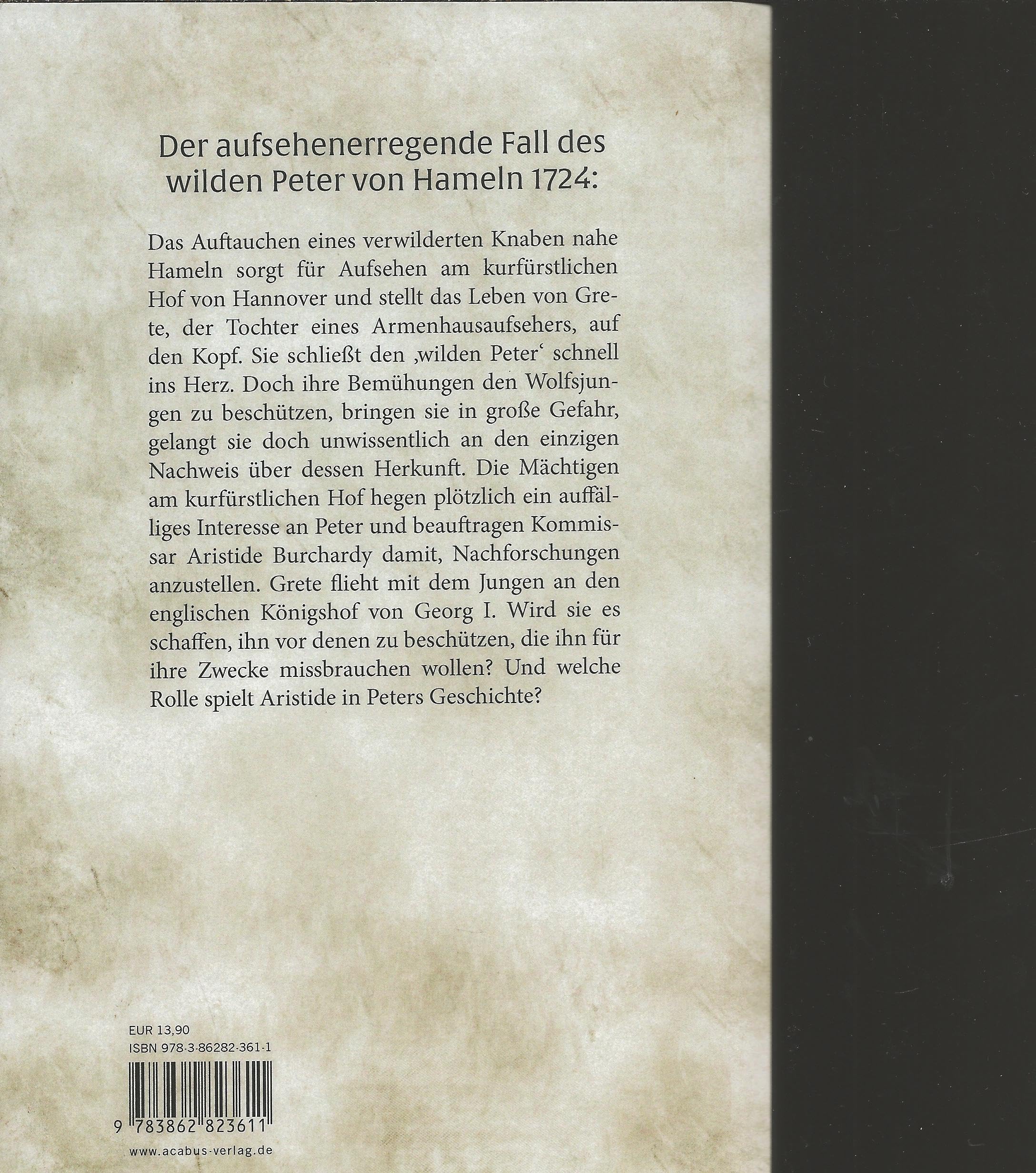 Das wilde Kind von Hameln Contemporary literature