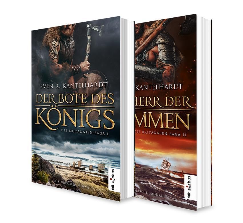 Die Britannien-Saga. Band 1 und 2: „Der Bote des Königs“ und „Der Herr der Flammen“: Die komplette historische Saga in einem Bundle Action & Adventure