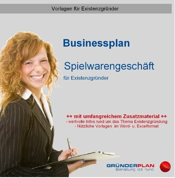 Businessplan Spielwarengeschäft für Existenzgründer Business, Finance & Career