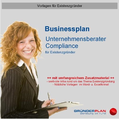 Businessplan Unternehmensberater Compliance für Existenzgründer Books