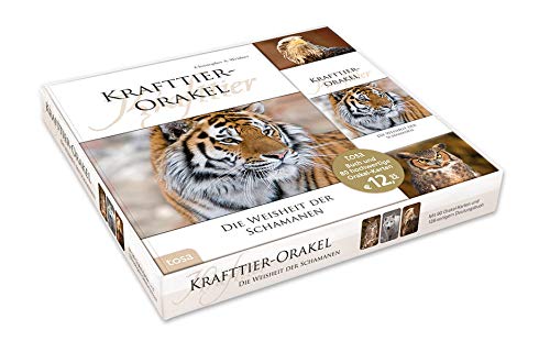 Krafttier-Orakel (Buch mit Orakel-Karten in Geschenkbox) Leisure, Home & Garden