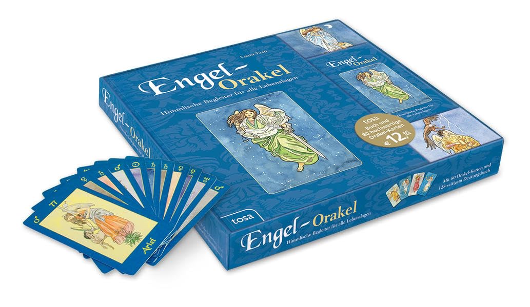 Engel-Orakel (Buch mit Orakel-Karten in Geschenkbox) Leisure, Home & Garden