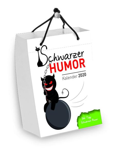 Schwarzer Humor - Abreiß-Tageskalender 2020: Kalender zum Aufhängen und zum Aufstellen: 366 Tage Schwarzer Humor Leisure, Home & Garden