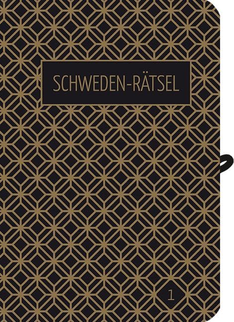 Schweden-Rätsel 1: Cover mit Metallic-Sonderfarbe, Lesebändchen und Stifthalter Leisure & Fun