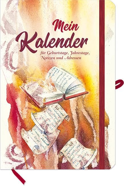 Mein Kalender: Taschenkalender für Geburtstage, Jahrestage, Notizen und Adressen Calendars