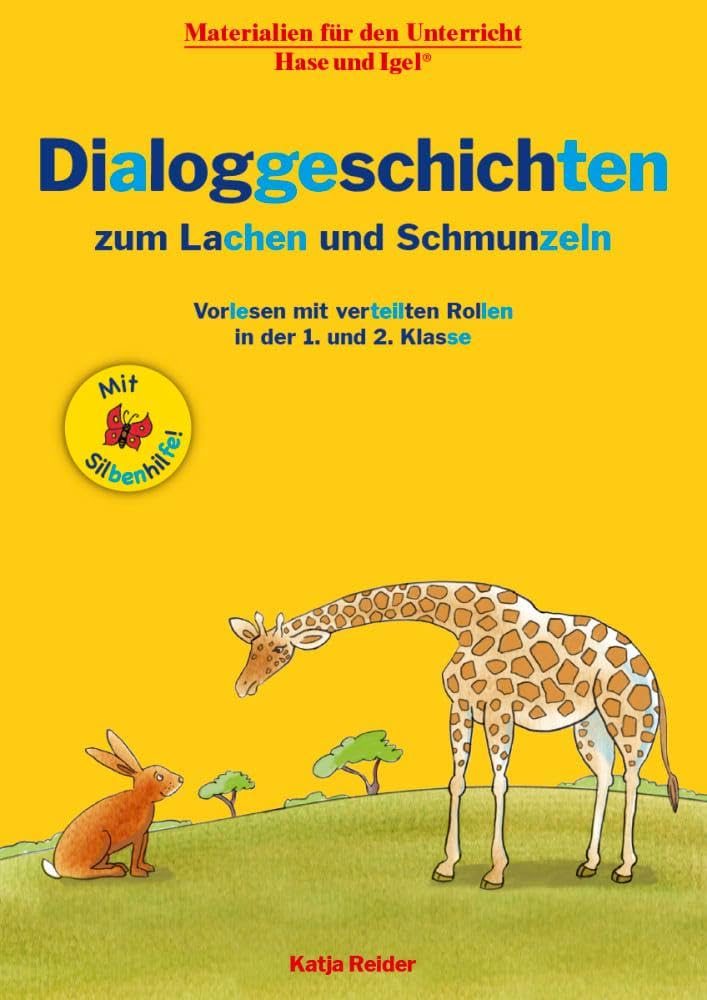 Dialoggeschichten zum Lachen und Schmunzeln / Silbenhilfe: Vorlesen mit verteilten Rollen in der 1. und 2. Klasse (Lesen lernen mit der Silbenhilfe) Parents & Children
