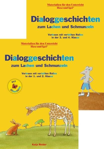 Kombipaket Dialoggeschichten zum Lachen und Schmunzeln / Silbenhilfe: 2 Mappen Parents & Children