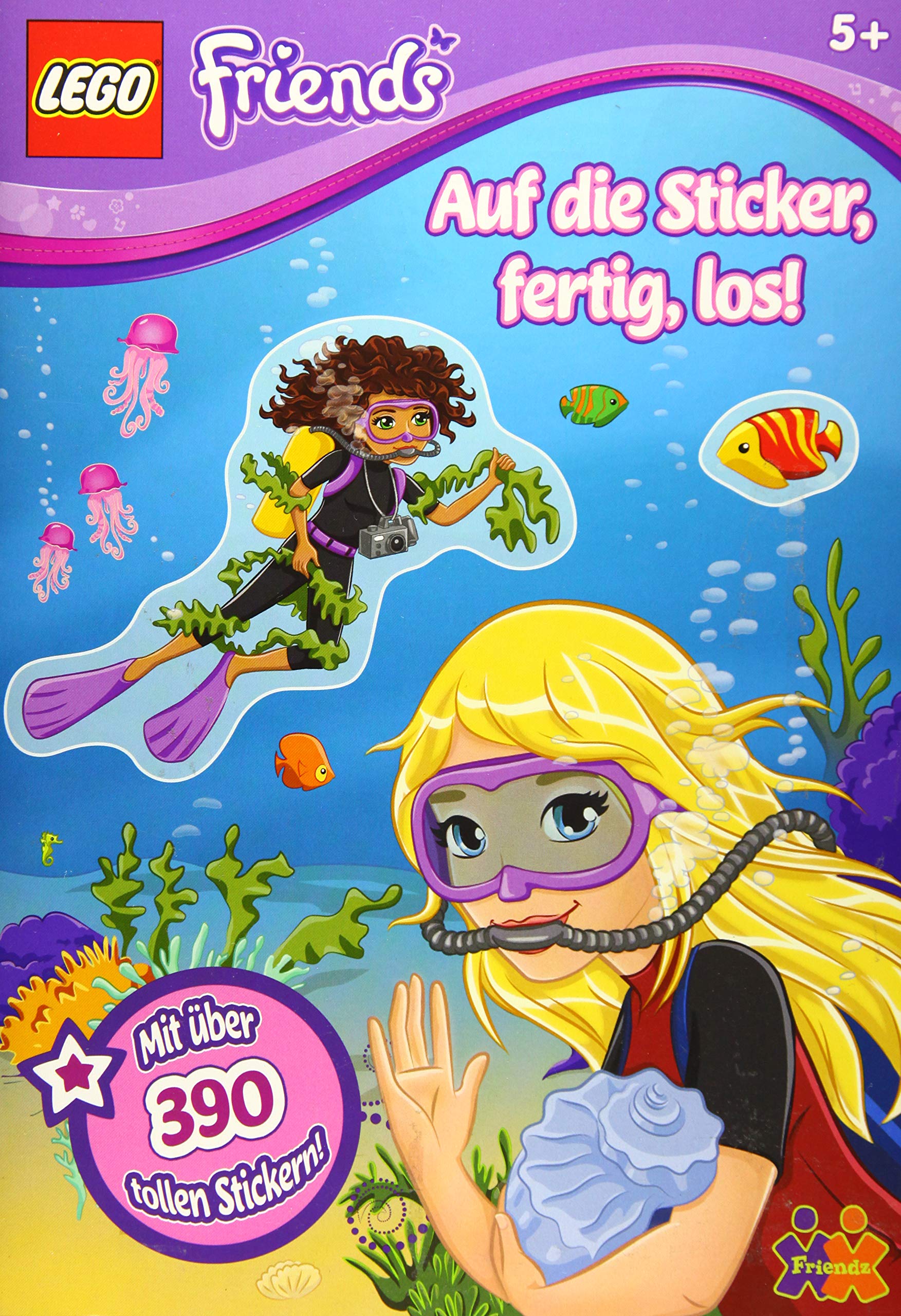 LEGO Friends. Auf die Sticker, fertig los! book
