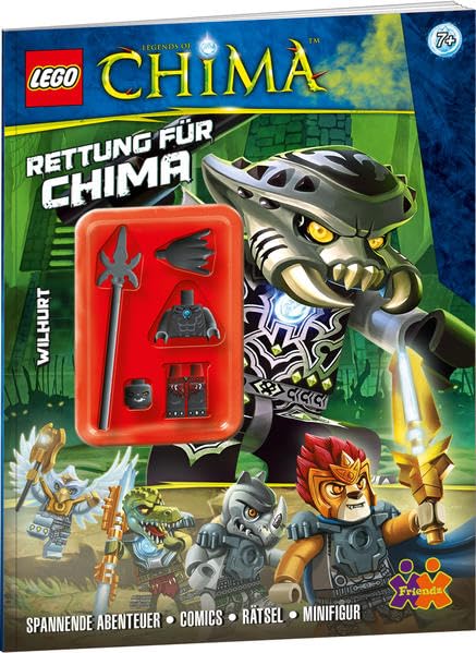 LEGO Legends of Chima. Rettung für Chima: Spannende Abenteuer, Comics, Rätsel Non-fiction