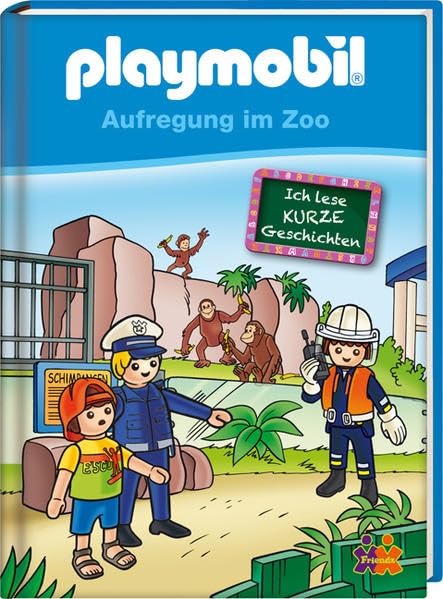Playmobil. Aufregung im Zoo (Ich lese kurze Geschichten / Lesestufe 2) Novels & Short Stories