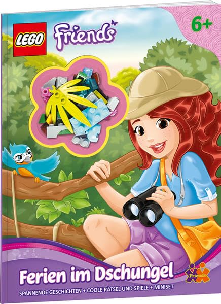 LEGO Friends. Ferien im Dschungel: Spannende Geschichten. Coole Rätsel und Spiele. 1 Original LEGO® Friends Miniset zum Spielen Non-fiction