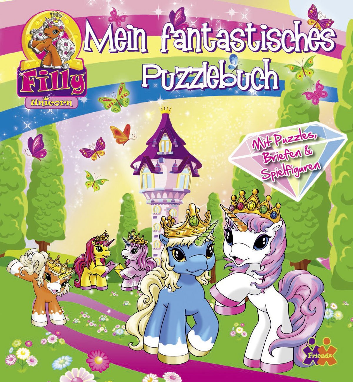 Filly Unicorn. Mein fantastisches Puzzlebuch: Mit Puzzles, Briefen & Spielfiguren Children's books