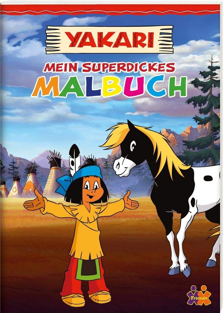 Yakari. Mein superdickes Malbuch Tiptoi & Games