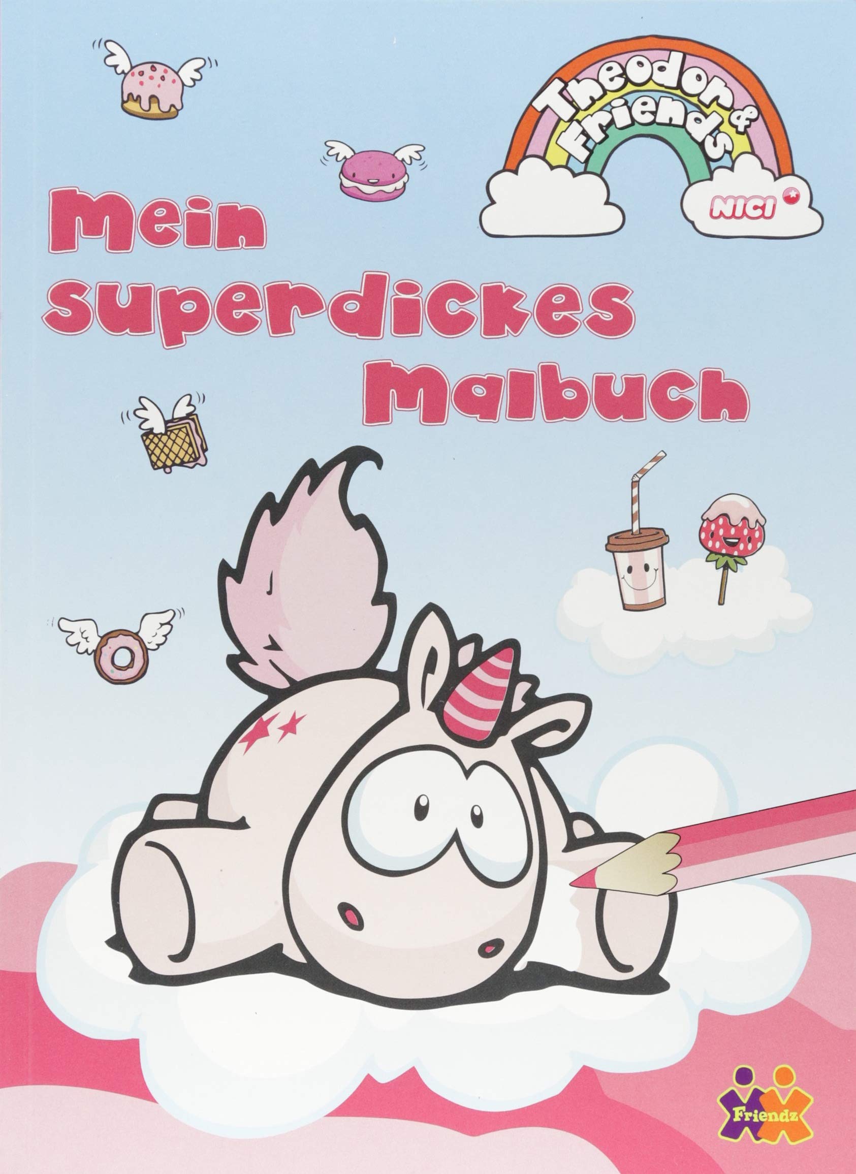 Theodor & Friends. Mein superdickes Malbuch Non-fiction