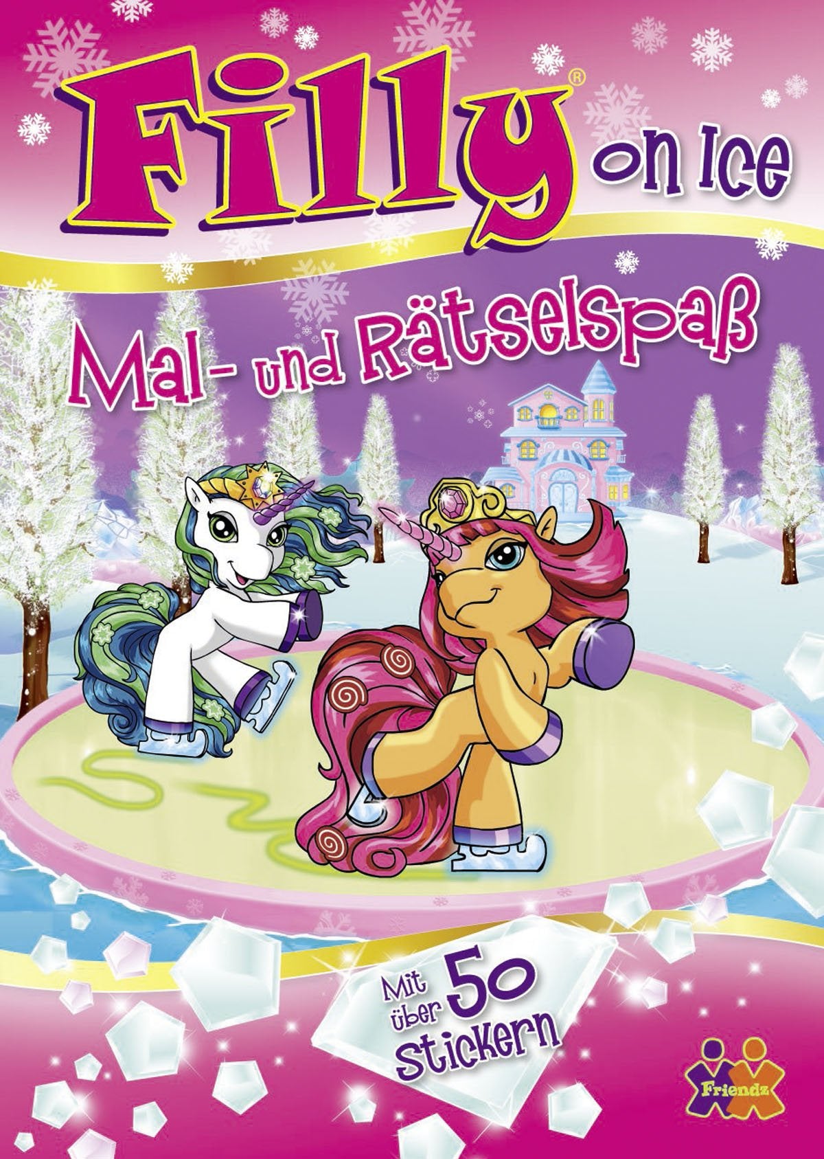 Filly On Ice. Mal-und Rätselspaß: mit über 50 Stickern Non-fiction
