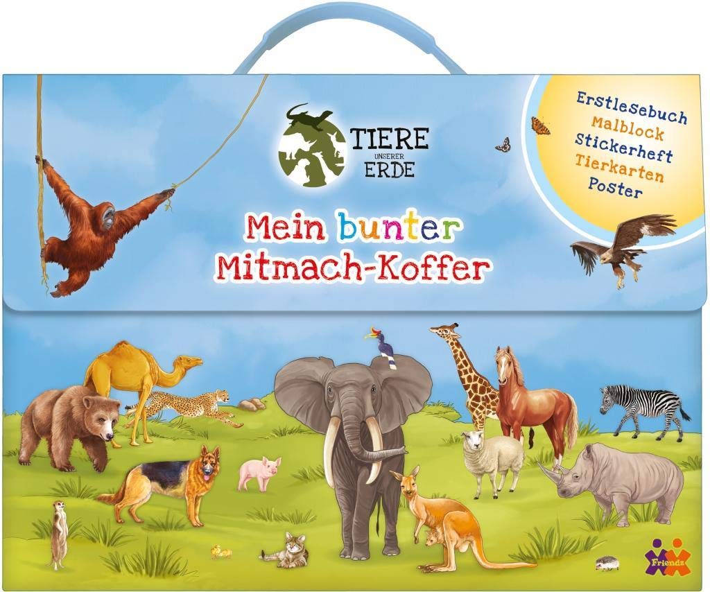 Tiere unserer Erde. Mein bunter Mitmach-Koffer Novels & Short Stories