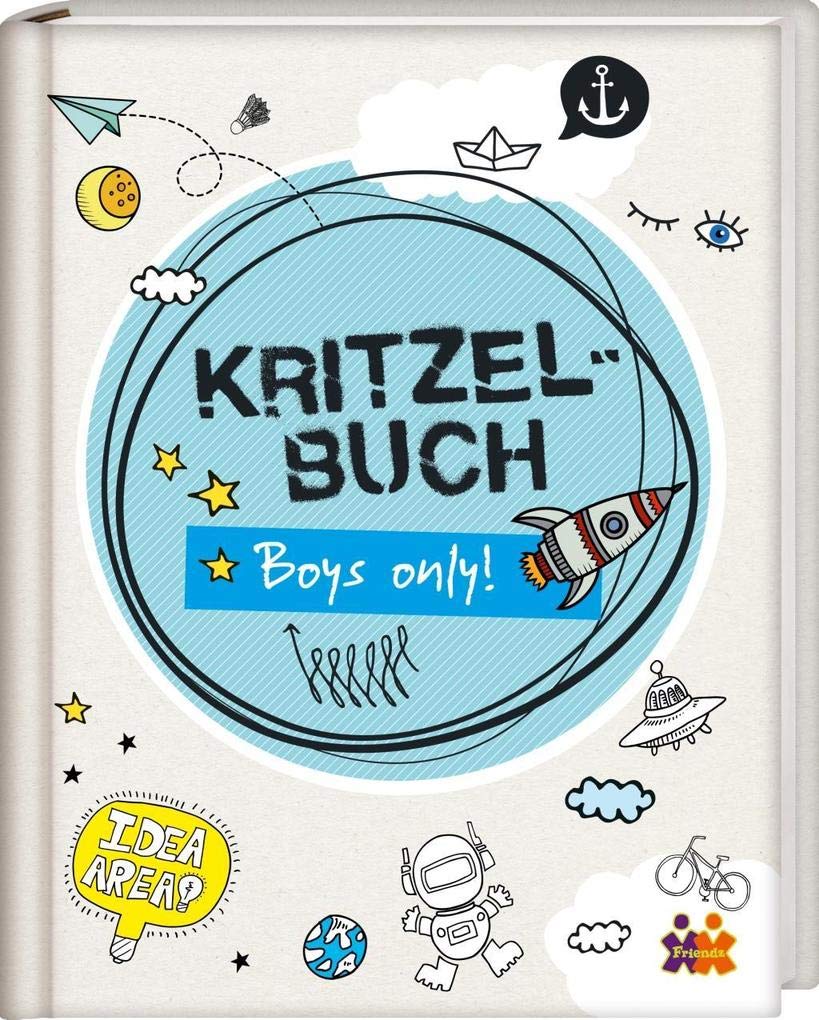 Kritzelbuch. Boys only Parents & Children Books