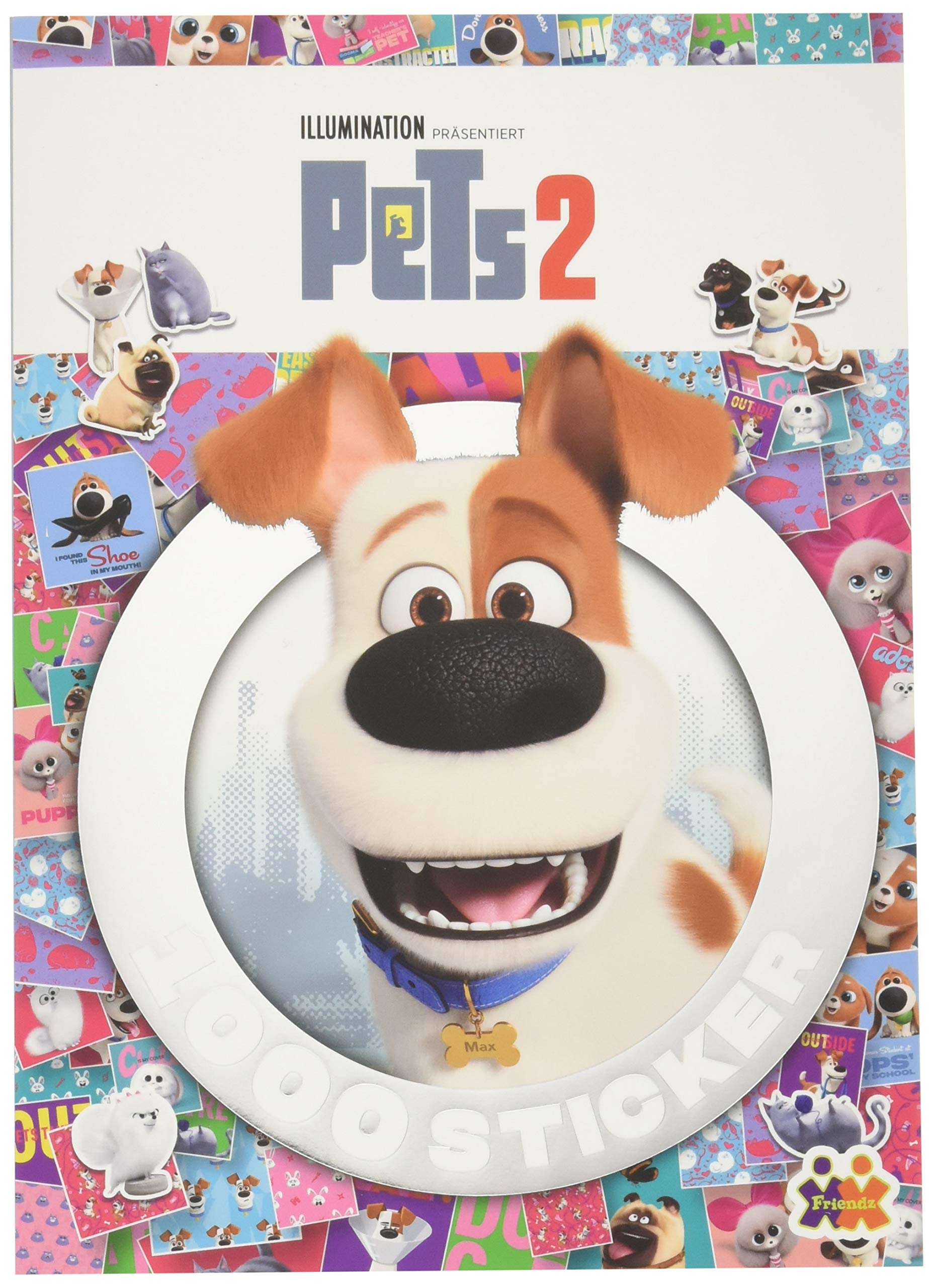 Pets 2. 1000 Sticker-Buch Tiptoi & Games