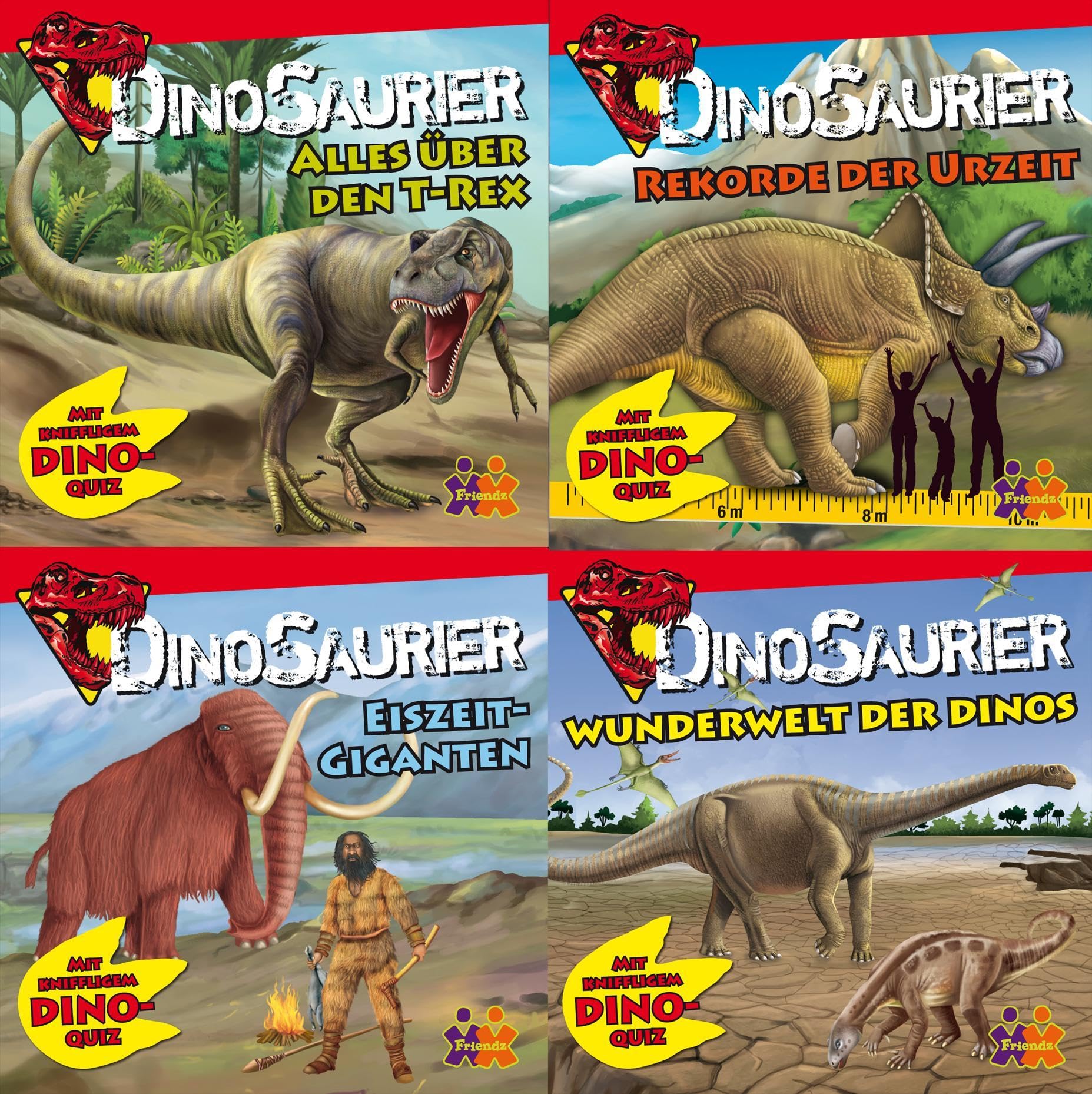 Dinosaurier. Minibuch 4er-Set Business & Technology