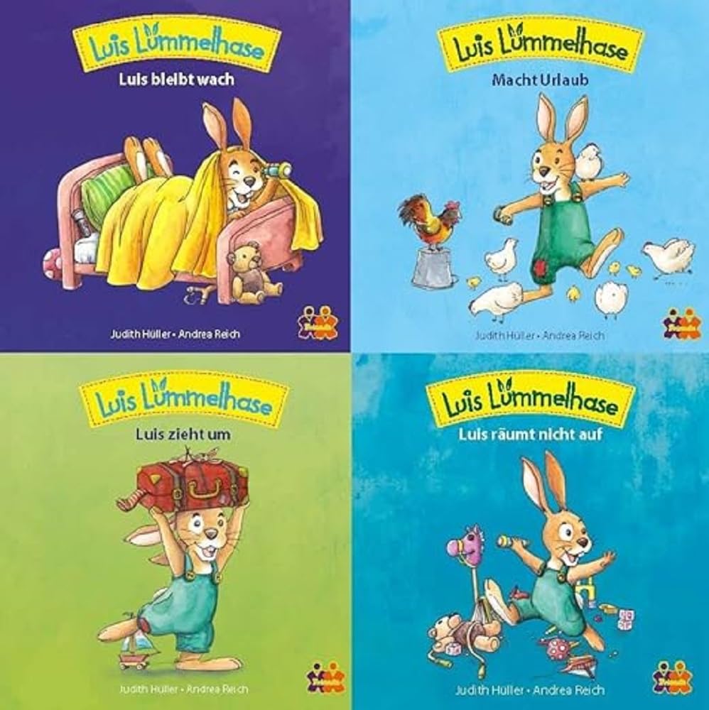 Product Image: Luis Lümmelhase. Minibuch 4er-Set