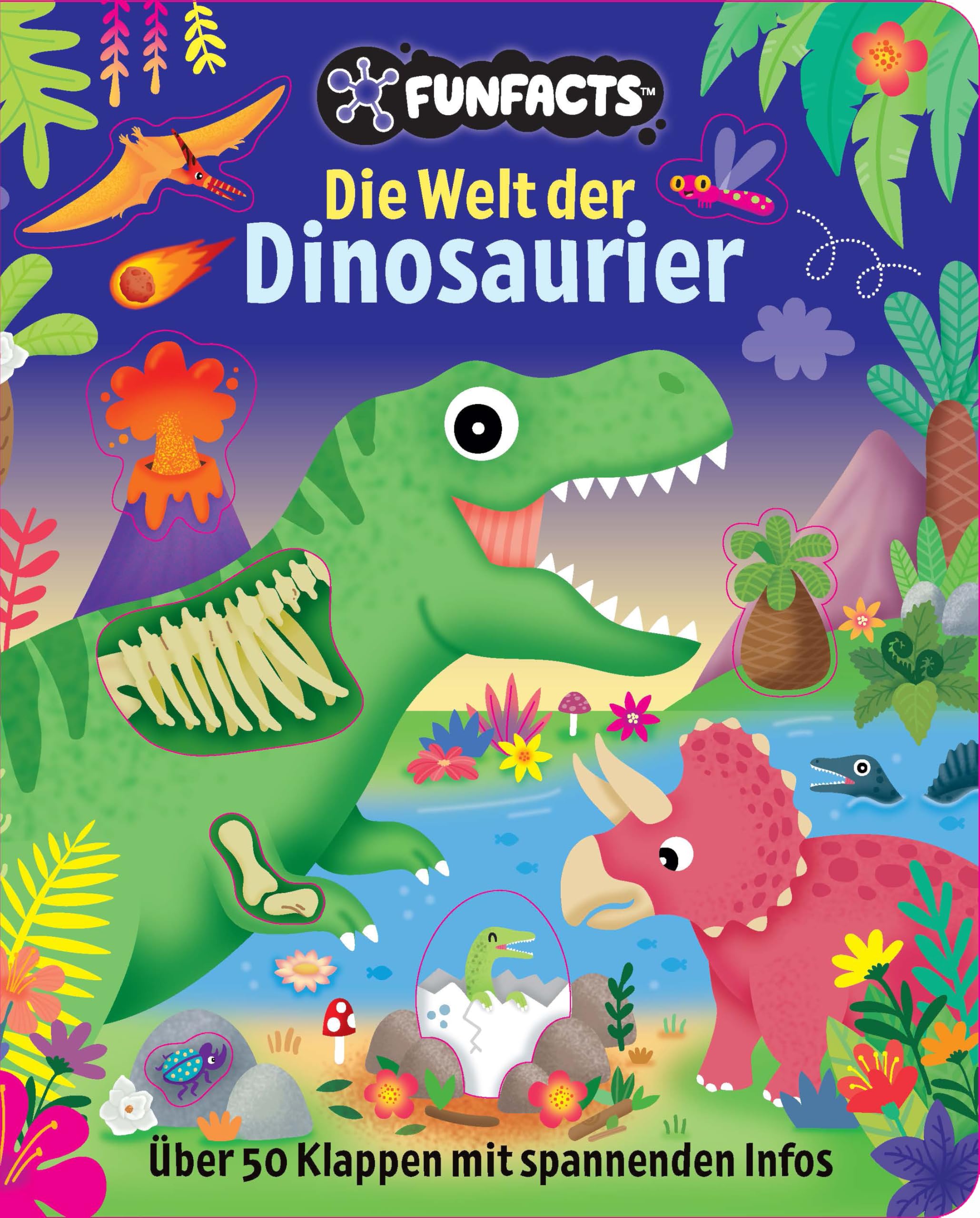 FUNFACTS: Die Welt der Dinosaurier: Über 50 Klappen mit spannenden Infos Non-fiction