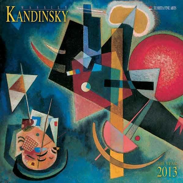 Kandinsky 2013 Modern Art: Nutzkalendarium engl.-französ.-span.-italien.-dtsch. m. verkleinertem Kalendarium d. 4 Vormonate (Fine Arts) Film, Art & Culture
