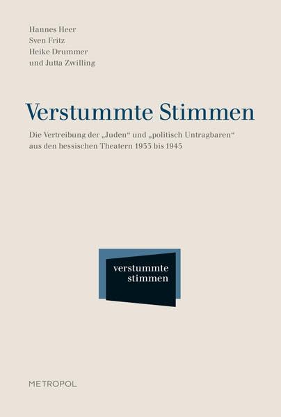 Verstummte Stimmen German history books