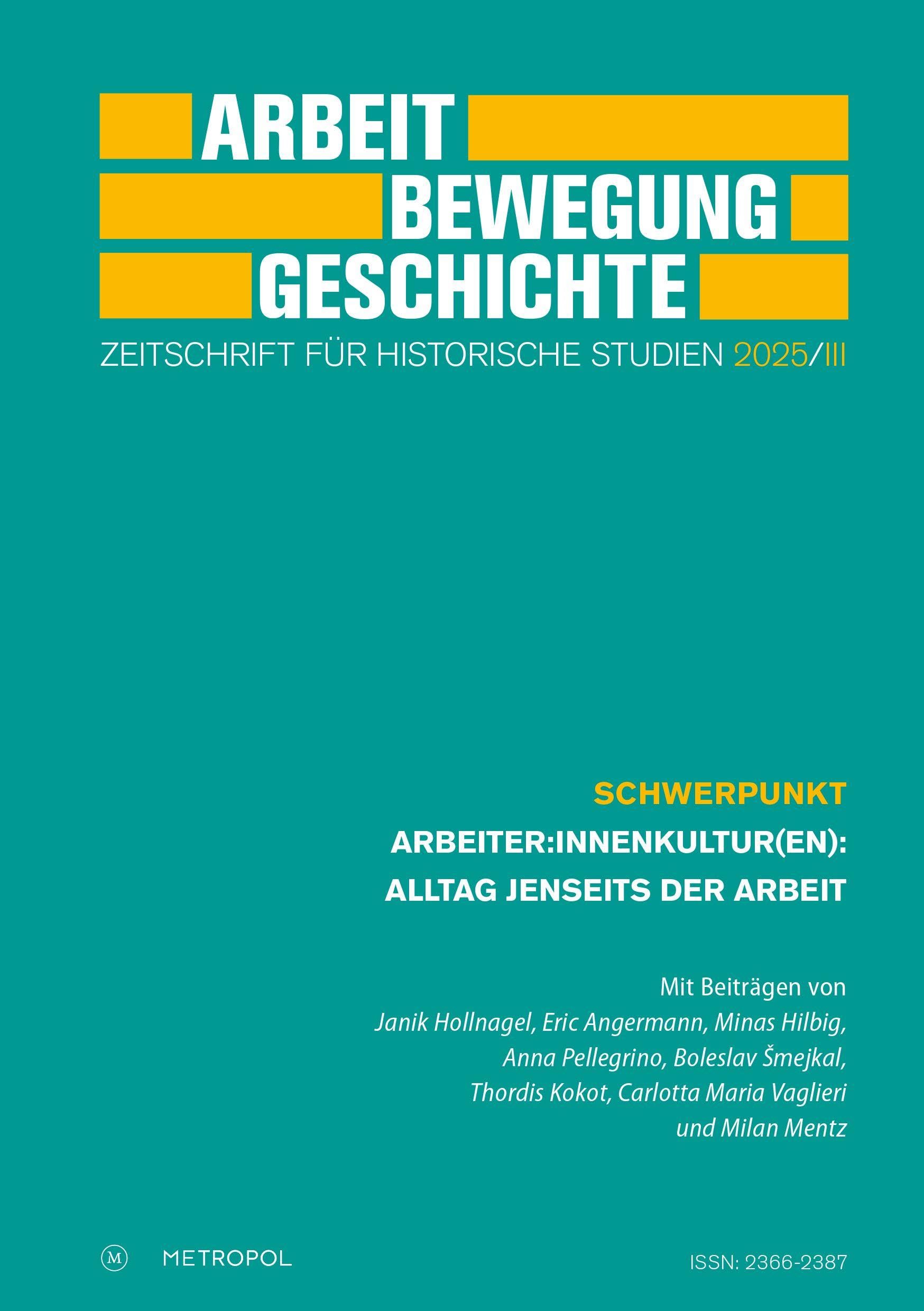 Arbeit - Bewegung - Geschichte book