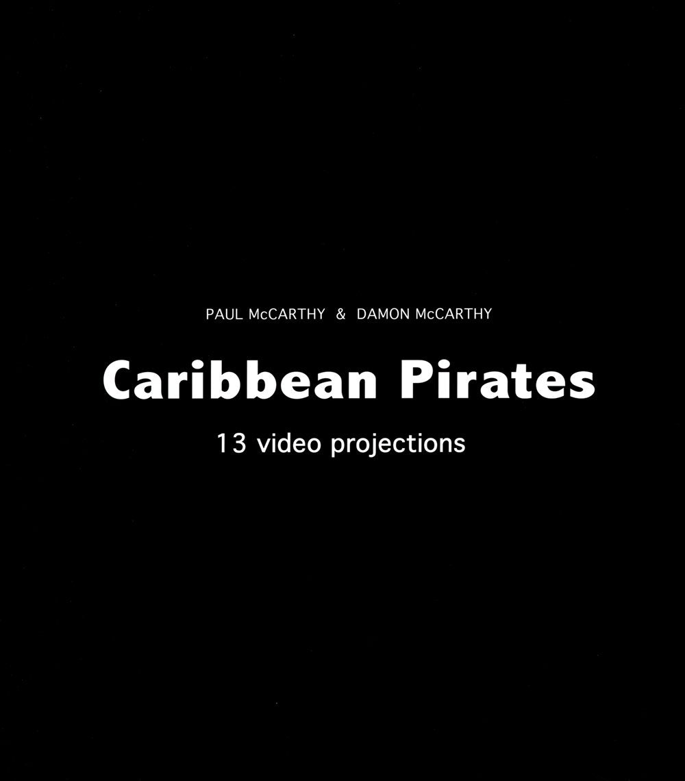 Paul McCarth & Damon McCarthy. Caribbean Pirates: 13 video projections Photography