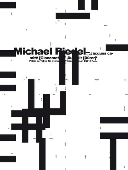 Michael Riedel. Jacques Comité ” / “DualAir “: Palais de Tokyo, Paris Film, Art & Culture