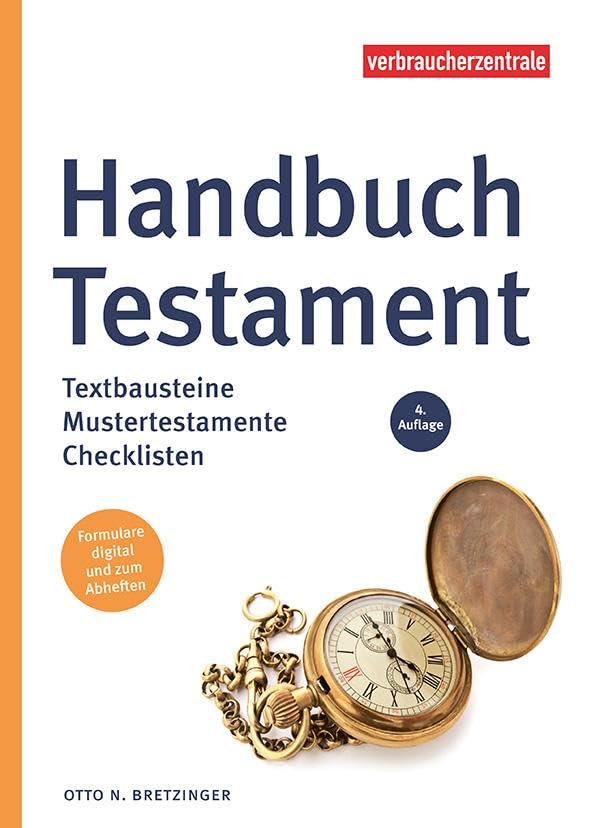 Handbuch Testament Law Books