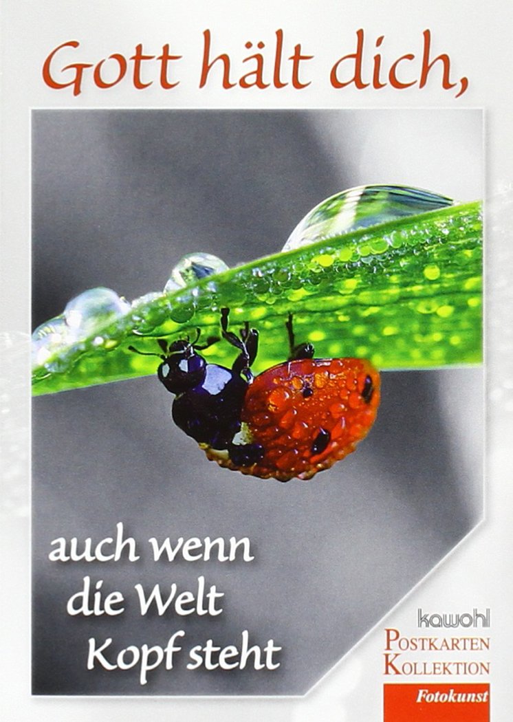Gott hält dich, auch wenn die Welt Kopf steht Religion & Esotericism