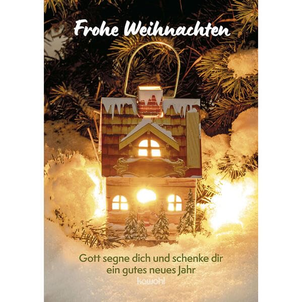 Frohe Weihnachten: Gott segne dich und schenke dir ein gutes neues Jahr (Von Herz zu Herz) Lifestyle