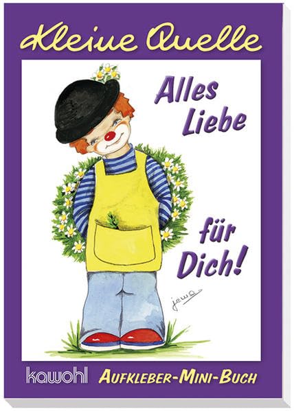 Alles Liebe für Dich!: Aufkleber-Mini-Buch Film, Art & Culture