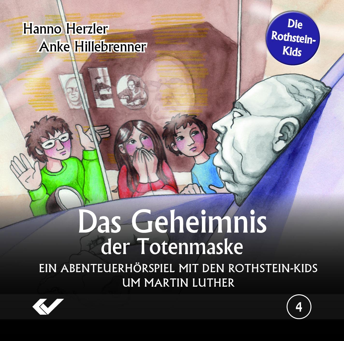 Das Geheimnis der Totenmaske: Ein Abenteuerhörspiel mit den Rothstein-Kids um Martin Luther (Die Rothstein-Kids: Abenteuerhörspiel) Non-fiction