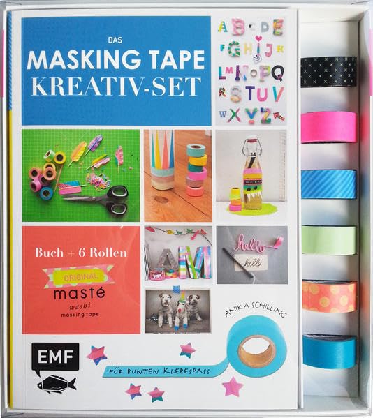 Das Masking-Tape-Kreativ-Set: Buch + 6 Rollen original masté Masking Tape für bunten Klebespaß Parents & Children