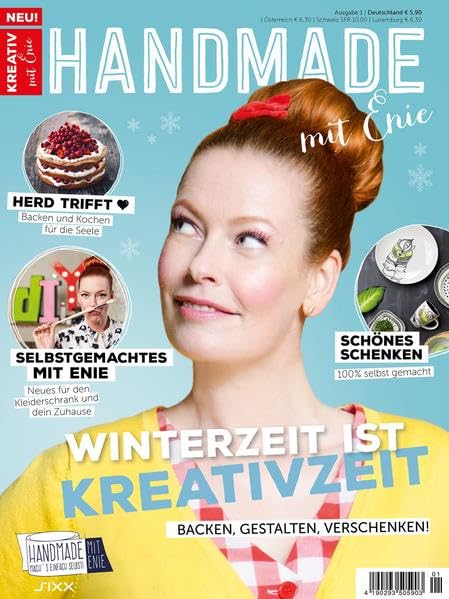 HANDMADE mit Enie – das Magazin zur Sendung: Winterzeit ist Kreativzeit. Backen Gestalten, Verschenken! Hobbies & Crafts