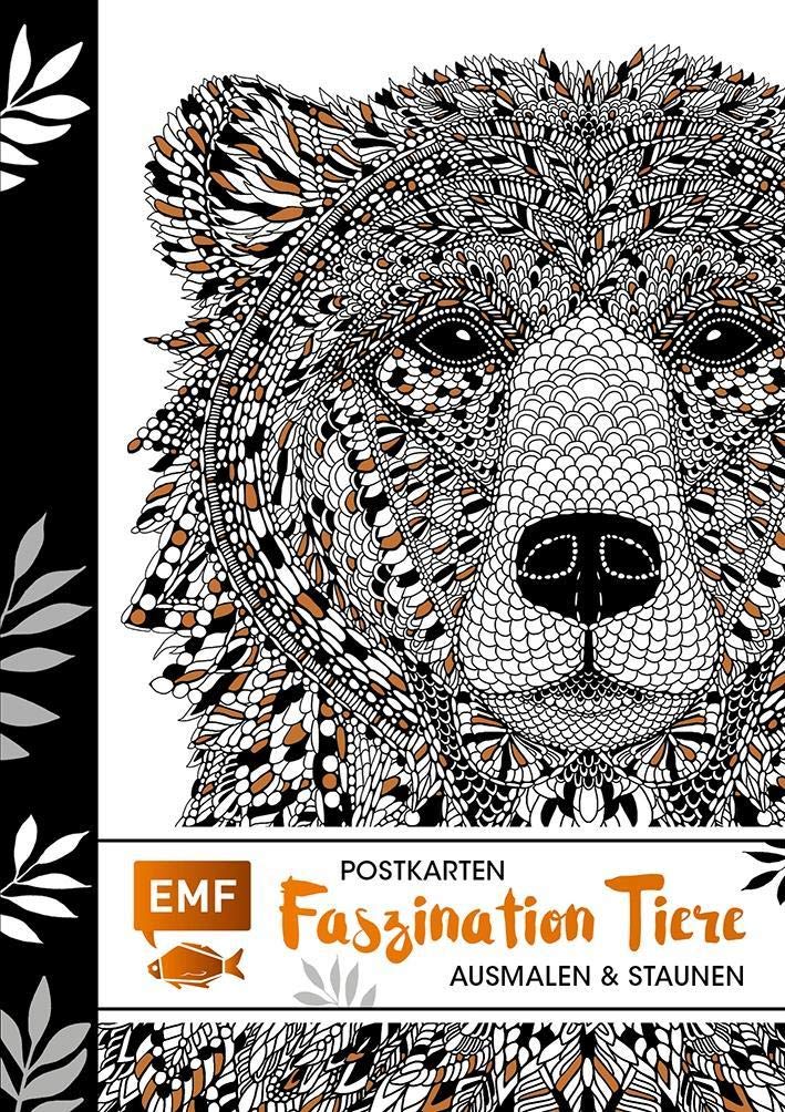 Postkarten – Faszination Tiere: Ausmalen & Staunen Parents & Children