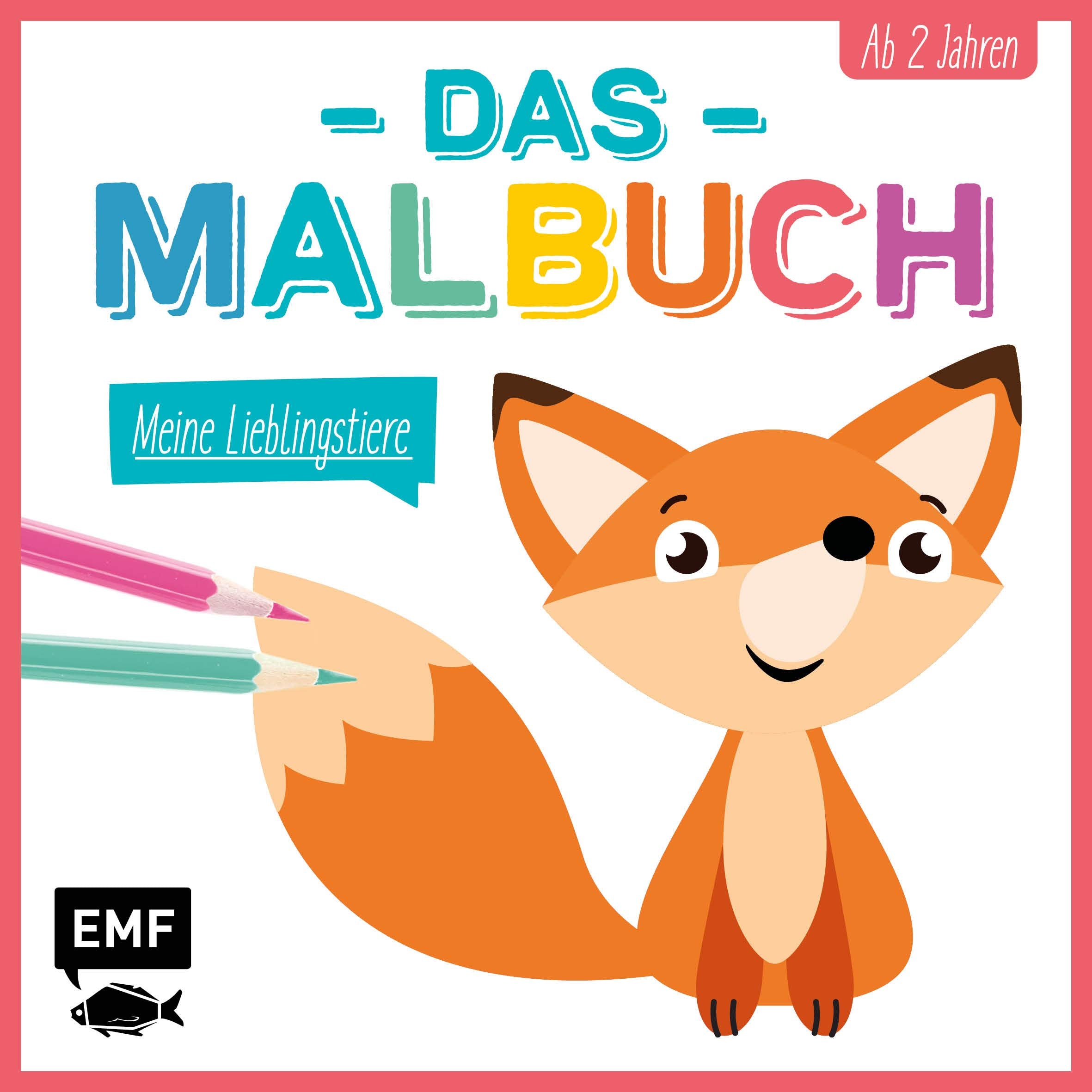 Das Malbuch - Meine Lieblingstiere Non-fiction